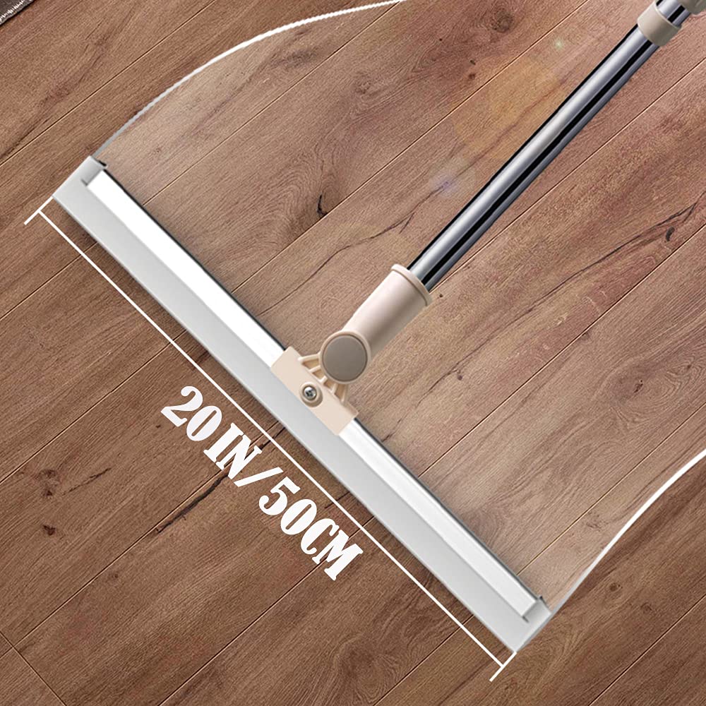 Floor Squeegee Silicone Blade Long Handle